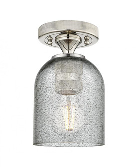 Caledonia - 1 Light - 5 inch - Polished Nickel - Semi-Flush Mount (3442|434-1F-PN-G257)