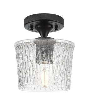 Niagara - 1 Light - 7 inch - Matte Black - Semi-Flush Mount (3442|434-1F-BK-G402)