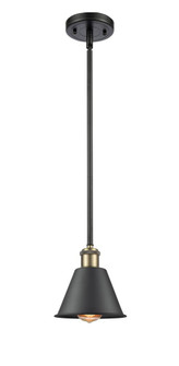 Smithfield - 1 Light - 7 inch - Black Antique Brass - Mini Pendant (3442|516-1S-BAB-M8-LED)