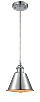 Smithfield - 1 Light - 7 inch - Polished Chrome - Cord hung - Mini Pendant (3442|516-1P-PC-M8-LED)