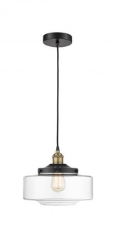 Bridgeton - 1 Light - 12 inch - Black Antique Brass - Mini Pendant (3442|616-1PH-BAB-G692-12)