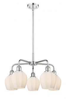 Norfolk - 5 Light - 24 inch - Polished Chrome - Chandelier (3442|516-5CR-PC-G461-6)