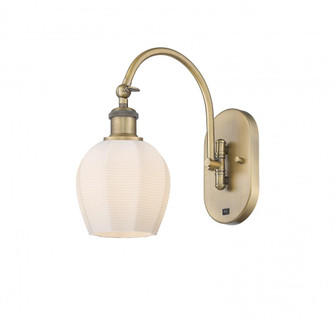 Norfolk - 1 Light - 6 inch - Brushed Brass - Adjustable Swing Arm (3442|518-1W-BB-G461-6)