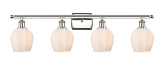 Norfolk - 4 Light - 36 inch - Polished Nickel - Bath Vanity Light (3442|516-4W-PN-G461-6)