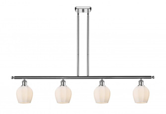 Norfolk - 4 Light - 48 inch - Polished Chrome - Stem hung - Island Light (3442|516-4I-PC-G461-6)