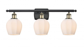 Norfolk - 3 Light - 26 inch - Black Antique Brass - Bath Vanity Light (3442|516-3W-BAB-G461-6)
