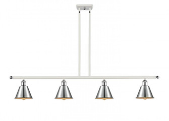 Smithfield - 4 Light - 48 inch - White Polished Chrome - Stem hung - Island Light (3442|516-4I-WPC-M8-LED)