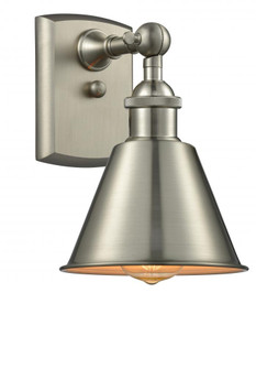 Smithfield - 1 Light - 7 inch - Brushed Satin Nickel - Sconce (3442|516-1W-SN-M8-LED)