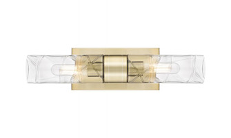 Boreas - 2 Light - 18 inch - Champagne Bronze - ADA Compliant Bath Vanity Light (3442|617-2W-CB-G617-8DE)