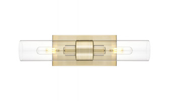 Boreas - 2 Light - 18 inch - Champagne Bronze - ADA Compliant Bath Vanity Light (3442|617-2W-CB-G617-8CL)