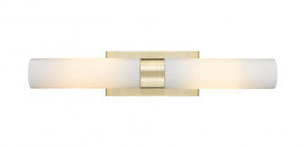 Boreas - 2 Light - 24 inch - Champagne Bronze - ADA Compliant Bath Vanity Light (3442|617-2W-CB-G617-11SWH)