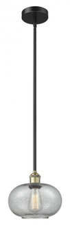Gorham - 1 Light - 10 inch - Black Antique Brass - Stem hung - Mini Pendant (3442|616-1S-BAB-G247)