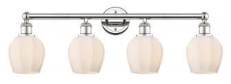 Norfolk - 4 Light - 33 inch - Polished Nickel - Bath Vanity Light (3442|616-4W-PN-G461-6)