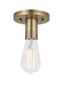 Karima - 1 Light - 5 inch - Brushed Brass - Flush Mount (3442|622-1F-BB)
