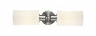 Clymer - 2 Light - 17 inch - Brushed Satin Nickel - Linear Bath Vanity Light (3442|900-2W-SN-G801)