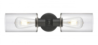 Clymer - 2 Light - 17 inch - Oil Rubbed Bronze - Linear Bath Vanity Light (3442|900-2W-OB-G802)