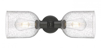 Bella - 2 Light - 18 inch - Oil Rubbed Bronze - Linear Bath Vanity Light (3442|900-2W-OB-G558-6SDY)