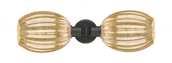 Preston Bulb - 2 Light - 21 inch - Oil Rubbed Bronze - Linear Bath Vanity Light (3442|900-2W-OB-G459-6ME)