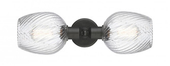 Salina - 2 Light - 18 inch - Oil Rubbed Bronze - Linear Bath Vanity Light (3442|900-2W-OB-G292)