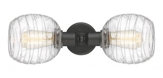 Belfast - 2 Light - 17 inch - Oil Rubbed Bronze - Linear Bath Vanity Light (3442|900-2W-OB-G1013)