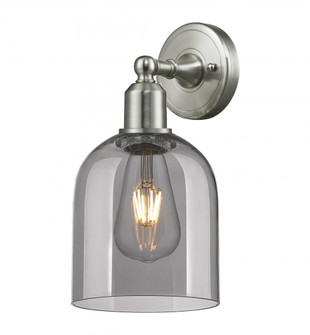 Bella - 1 Light - 6 inch - Brushed Satin Nickel - Sconce (3442|900-1W-SN-G558-6SM)
