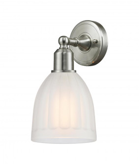 Brookfield - 1 Light - 6 inch - Brushed Satin Nickel - Sconce (3442|900-1W-SN-G441)
