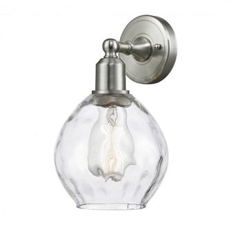 Waverly - 1 Light - 6 inch - Brushed Satin Nickel - Sconce (3442|900-1W-SN-G362)