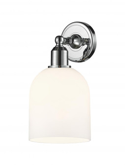 Bella - 1 Light - 6 inch - Polished Chrome - Sconce (3442|900-1W-PC-G558-6GWH)