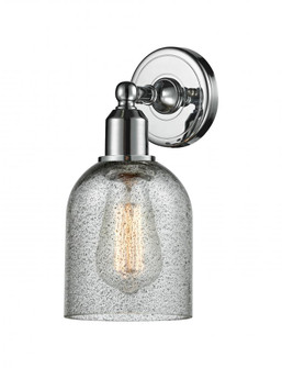 Caledonia - 1 Light - 5 inch - Polished Chrome - Sconce (3442|900-1W-PC-G257)