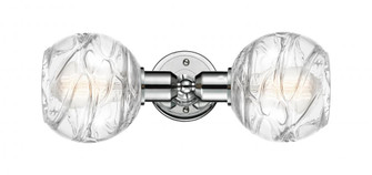 Athens Deco Swirl - 1 Light - 6 inch - Polished Chrome - Sconce (3442|900-1W-PC-G1213-6CL)