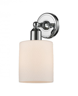 Cobbleskill - 1 Light - 5 inch - Polished Chrome - Sconce (3442|900-1W-PC-G111)