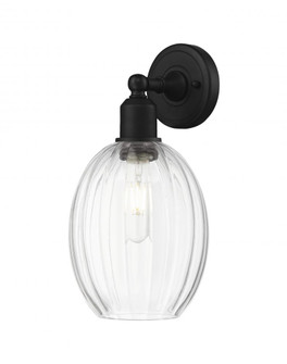 Preston Bulb - 1 Light - 6 inch - Matte Black - Sconce (3442|900-1W-BK-G459-6CL)