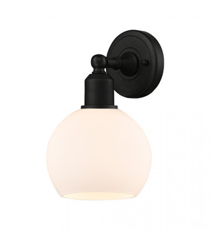 Athens - 1 Light - 6 inch - Matte Black - Sconce (3442|900-1W-BK-G121-6)