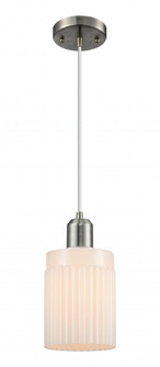 Hadley - 1 Light - 5 inch - Brushed Satin Nickel - Cord hung - Mini Pendant (3442|900-1P-SN-G341)
