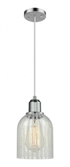 Caledonia - 1 Light - 5 inch - Polished Chrome - Cord hung - Mini Pendant (3442|900-1P-PC-G2511)