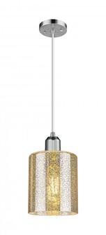 Cobbleskill - 1 Light - 5 inch - Polished Chrome - Cord hung - Mini Pendant (3442|900-1P-PC-G116)