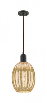 Preston Bulb - 1 Light - 6 inch - Oil Rubbed Bronze - Cord hung - Mini Pendant (3442|900-1P-OB-G459-6ME)