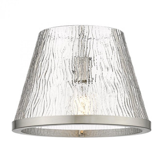 Lux - 1 Light - 12 inch - Brushed Brass - Chain Hung - Mini Pendant (3442|G384B-12CL)