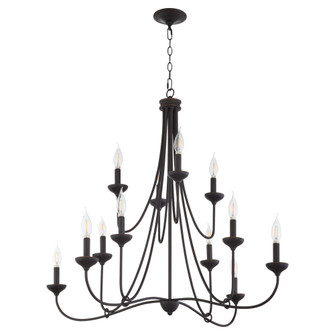 LIVINGSTON 12LT CHANDELIER - BZ (83|655-12-36)