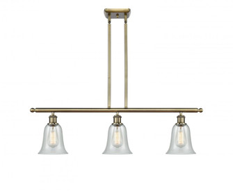 Hanover - 3 Light - 36 inch - Antique Brass - Stem hung - Island Light (3442|516-3I-AB-G2812-LED)