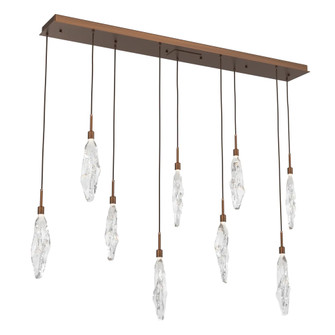 Icefall Linear 9pc Multi-Pendant (1289|PLB0107-09-RB-C-C01-L3-000)