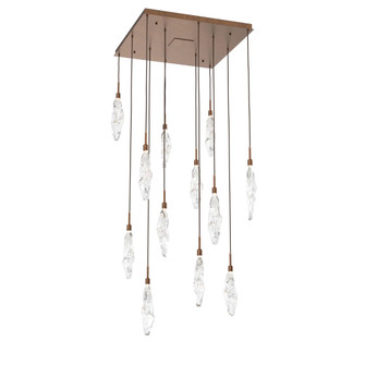 Icefall Square 12pc Multi-Pendant (1289|CHB0107-12-RB-C-C01-L1-000)