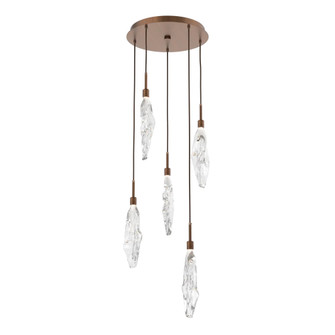 Icefall Round 5pc Multi-Pendant (1289|CHB0107-05-RB-C-C01-L1-000)