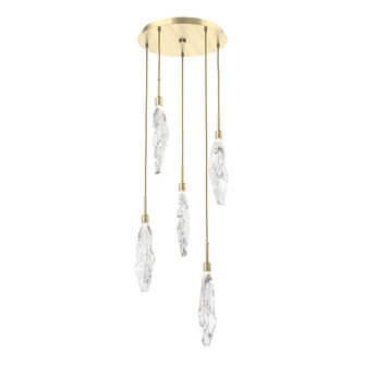 Icefall Round 5pc Multi-Pendant (1289|CHB0107-05-HB-C-C01-L1-000)