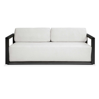 Uttermost Remsen Outdoor Black/Oyster Sofa (85|53134)