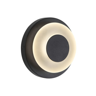 Stephord Exterior Wall Sconce Black/Frosted (461|EW97204-BK/FR)