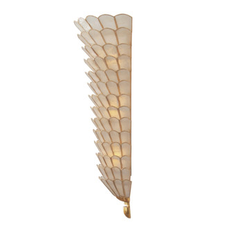 Samal 19.25-in 3 Light Socket Oxidized Gold Leaf Wall Sconce (133|515123OL)