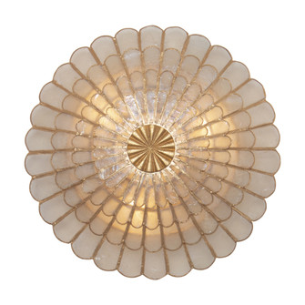 Samal 14-in 3 Light Socket Oxidized Gold Leaf Convertible Wall Sconce (133|515122OL)
