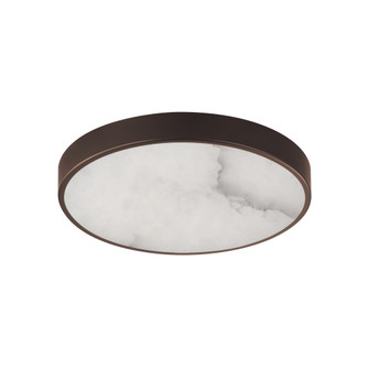 Slab 9'' LED Alabaster Flush Mount (19|18214WADBZ)