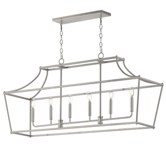 Clifton 6-Light Linear Pendant (19|25317SN)